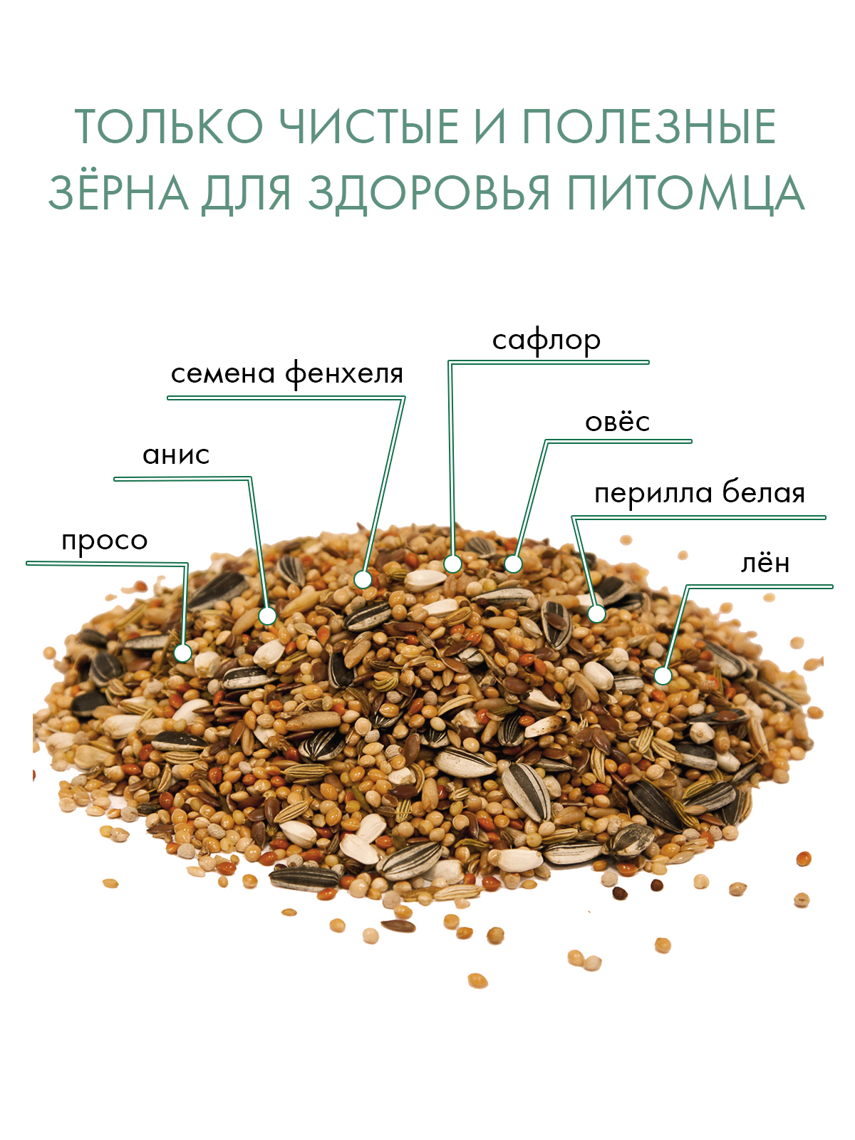 Корм Fiory ORO MIX Cocory для волнистых попугаев 400 г