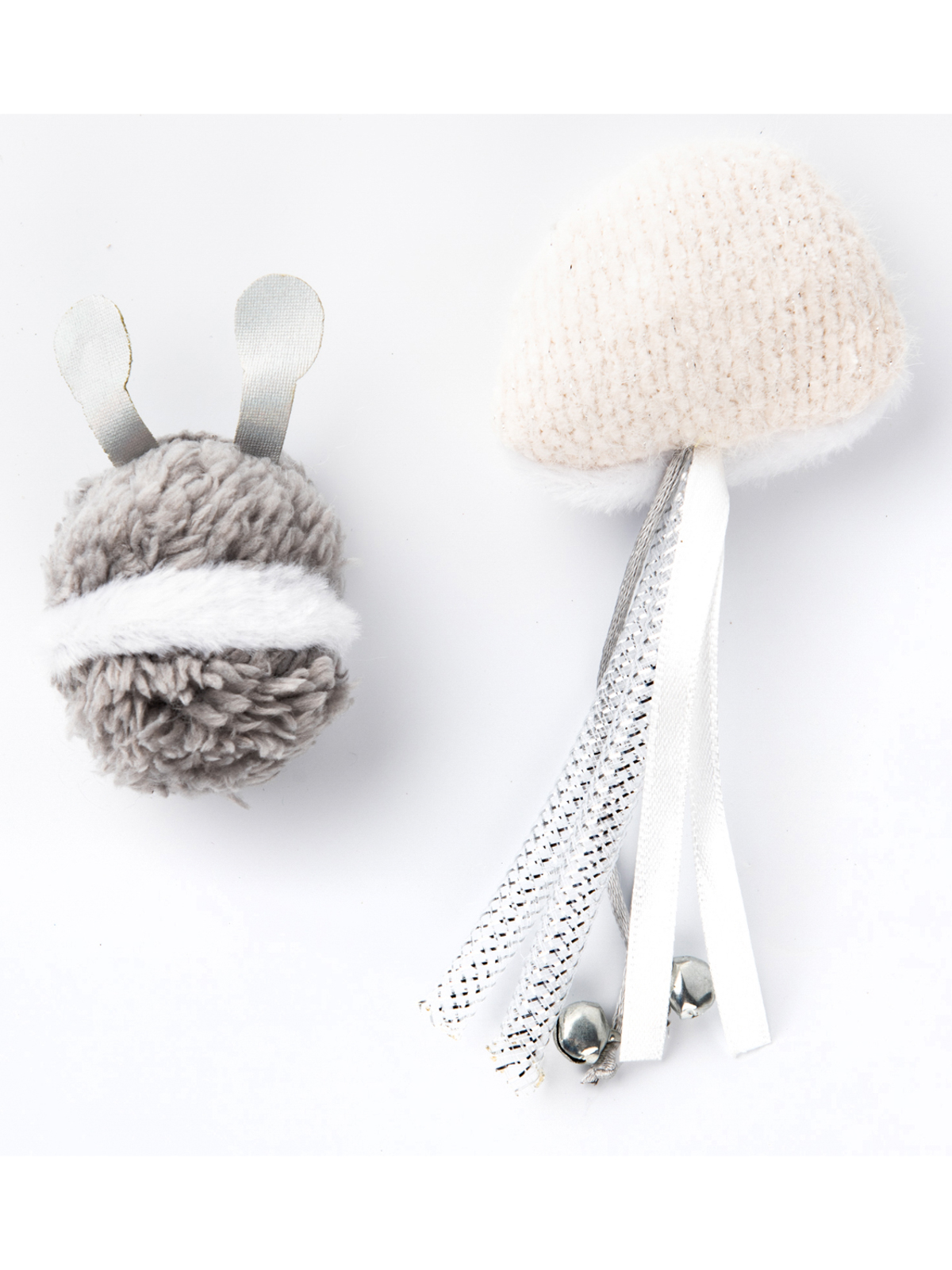 MPG brands Игрушка Petpark для кошек Инопланетянин и осьминог с кошачьей мятой (2 шт в комплекте)