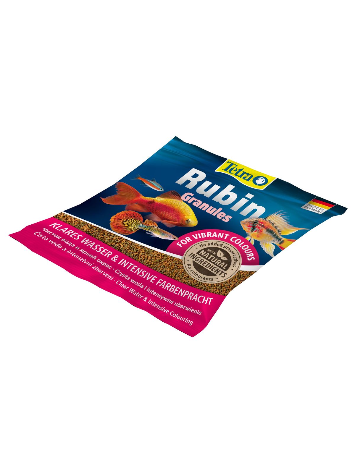 TetraRubin Granules корм в гранулах для улучшения окраса всех видов рыб 15 г (sachet)