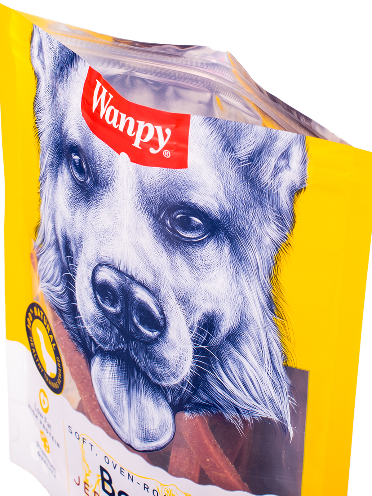 Wanpy Dog соломка из вяленой говядины 100 г