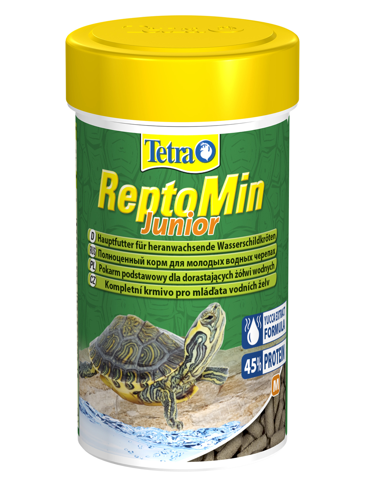 Tetra ReptoMin Junior корм в виде палочек для молодых водных черепах 100 мл