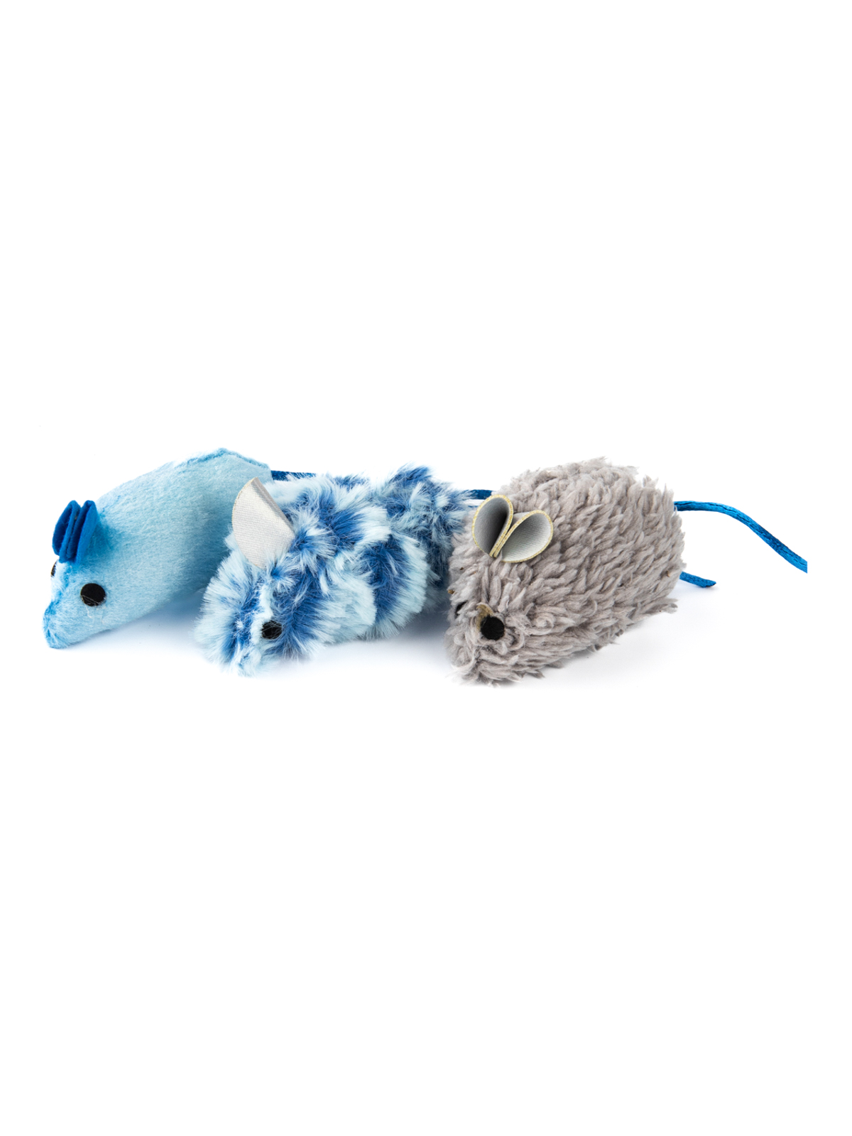 MPG brands Игрушка Petpark для кошек Мышки и мячики с кошачьей мятой (6 шт в комплекте)