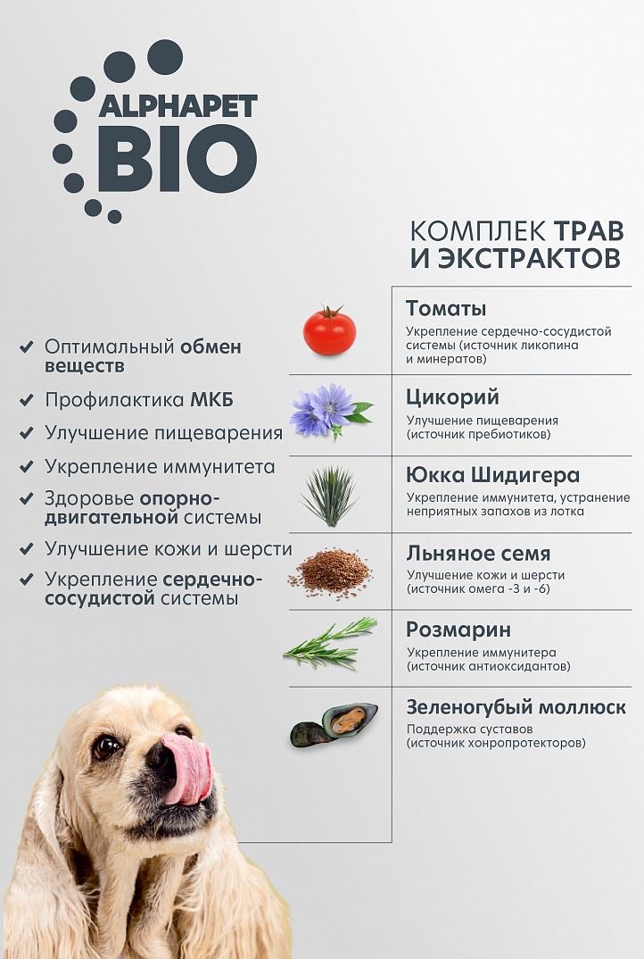 AlphaPet Superpremium Сухой корм для собак малых пород с чувствительным пищеварением с ягненком и рисом 1,5 кг 4670064651188
