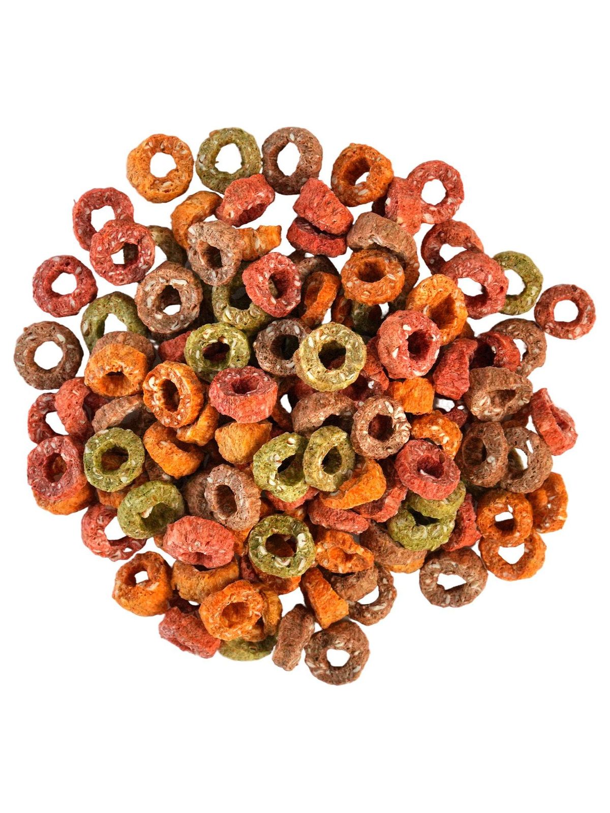 Лакомство Bambini Pets Хрустящий микс для крыс и хомячков, 50 г.