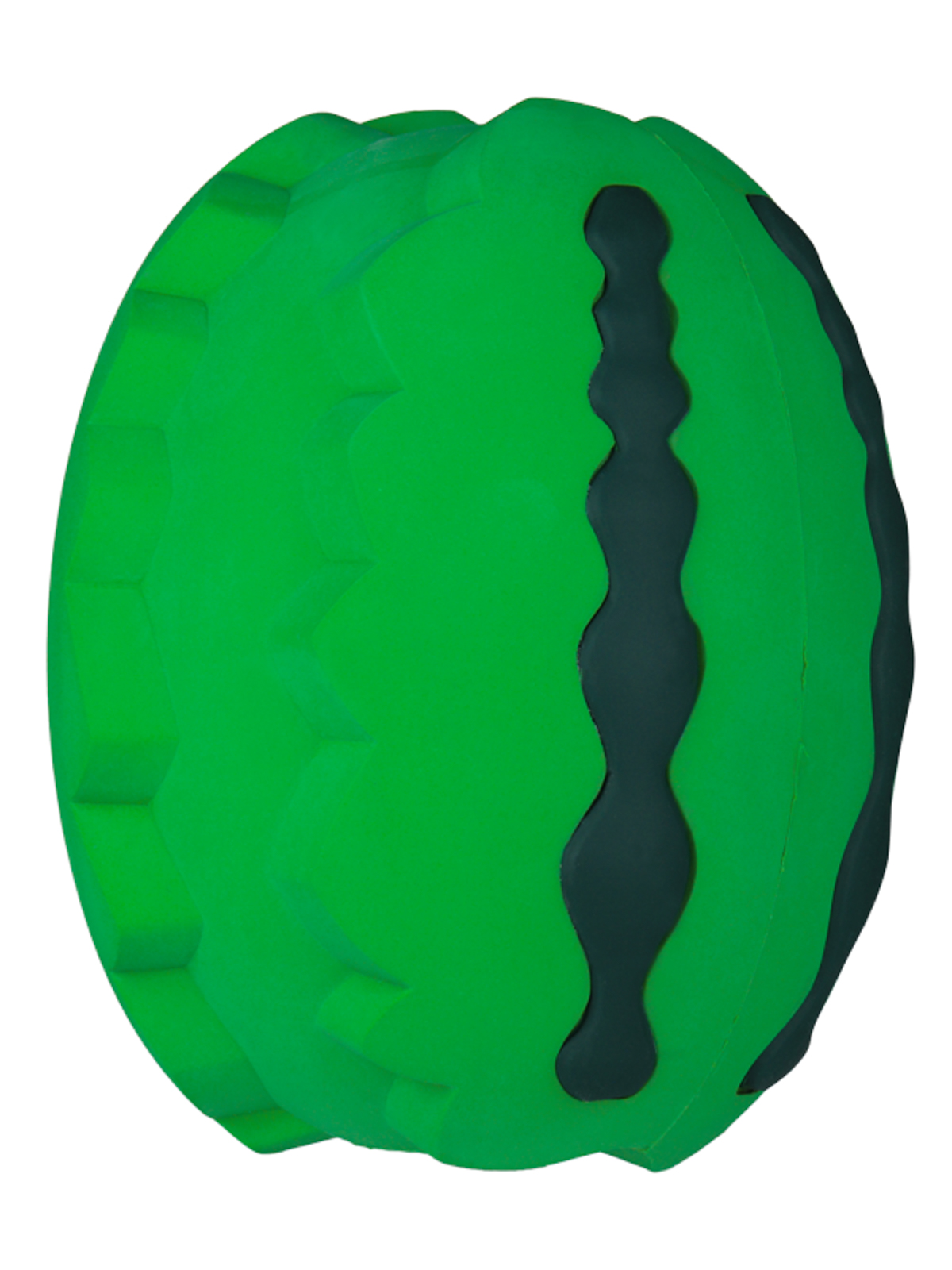 Игрушка Mr.Kranch для собак Арбуз 15 см зеленая с ароматом курицы