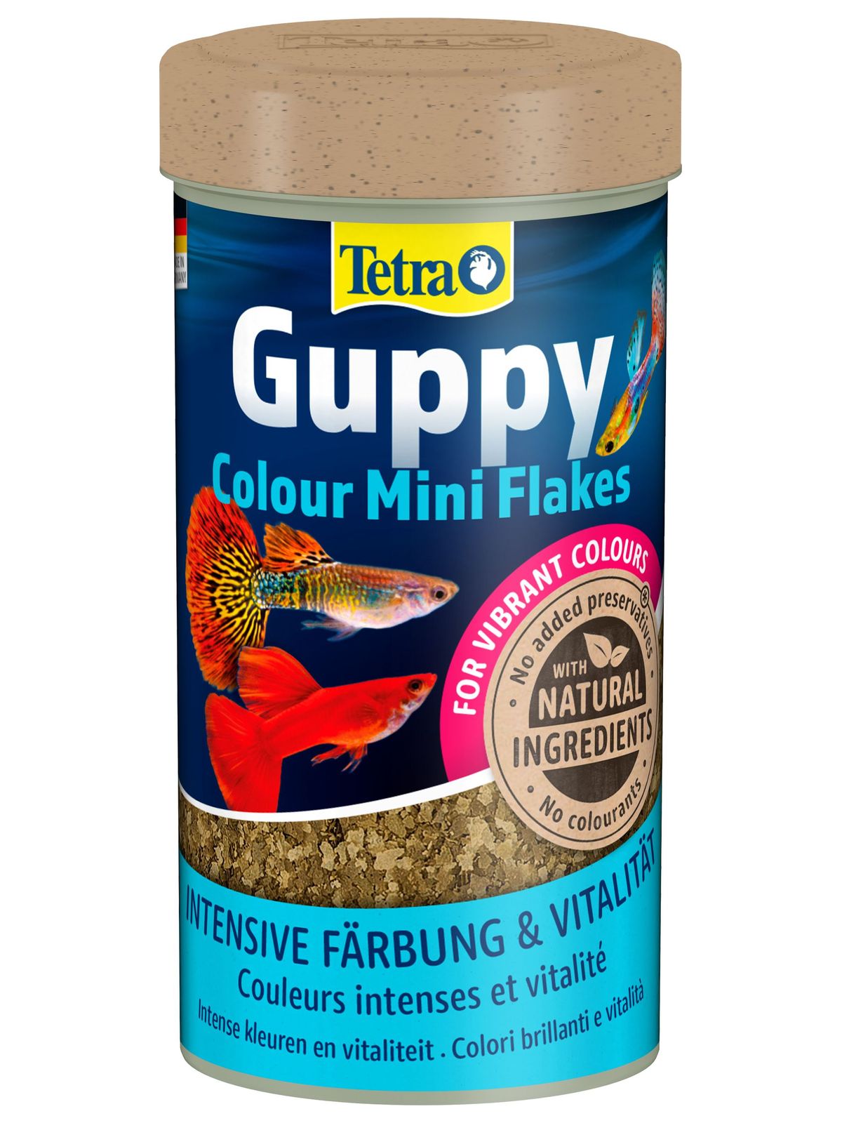 TetraGuppy Colour корм для гуппи для улучшения окраса 250 мл