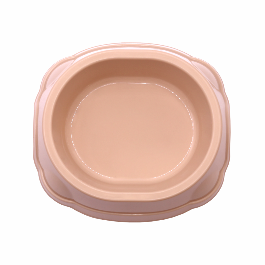 Миска для животных Моськи-Авоськи 280 мл, бежевая