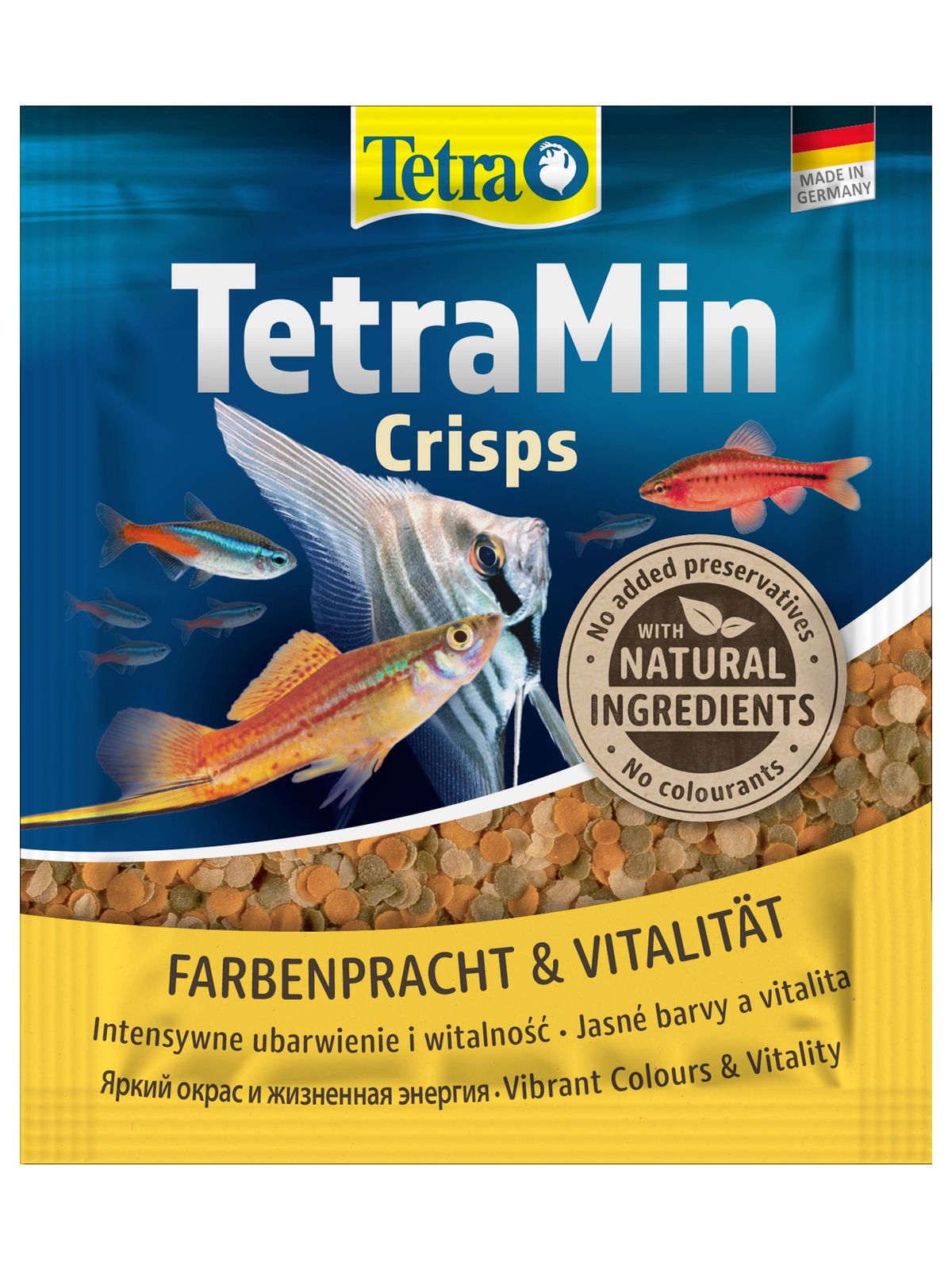 TetraMin Crisps корм-чипсы для всех видов рыб 12 г (sachet)