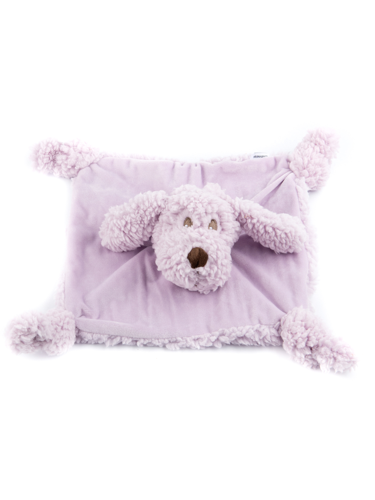 Aromadog Игрушка AROMADOG Calm для собак Собачка-плед 28 см с пищалкой, сиреневый