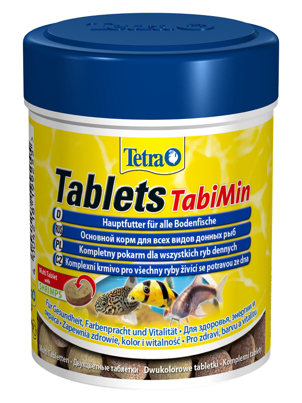 TetraTabletsTabiMin корм для всех видов донных рыб 275 таб.