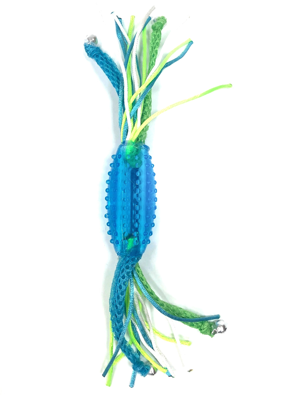 MPG brands Feline Clean игрушка для кошек Dental Конфетка прорезыватель с лентами, резина