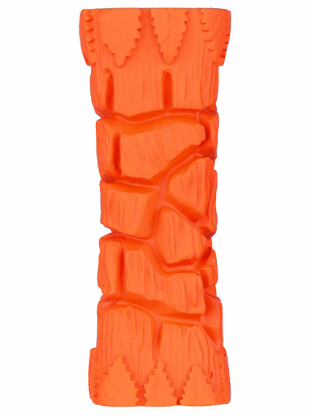 Игрушка Mr.Kranch для собак Палочка с пищалкой 16 см оранжевая с ароматом бекона