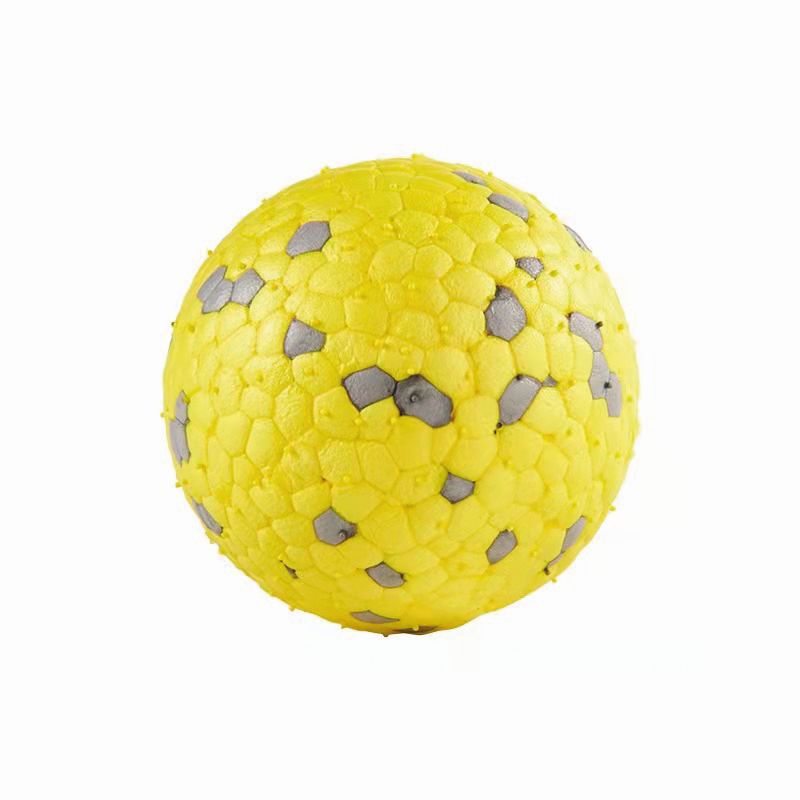 Игрушка для собак мяч Блум желто-серый, д. 7 см,  MPets 10643599