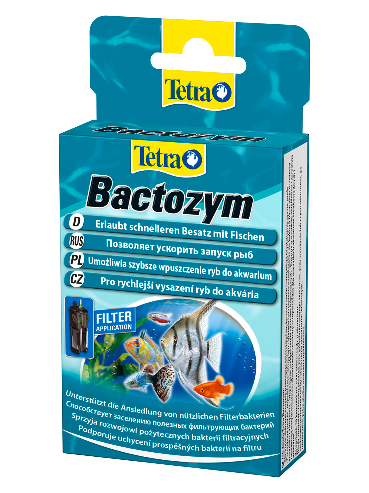 Tetra Bactozym средство для биологического запуска аквариума 10 таблеток