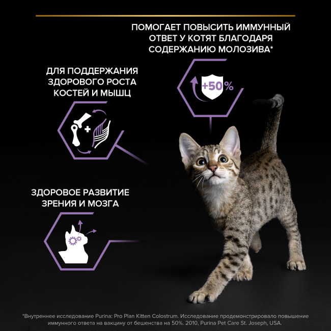 PRO PLAN Сухой корм для котят Pro Plan с курицей, 1,5 кг 7613036505246