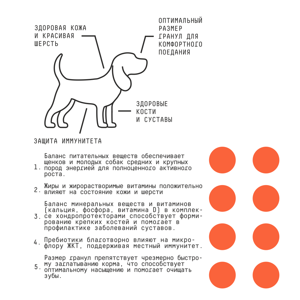 Ajo Сухой корм для щенков средних пород Medium puppy&junior с индейкой 2 кг 4630169560457