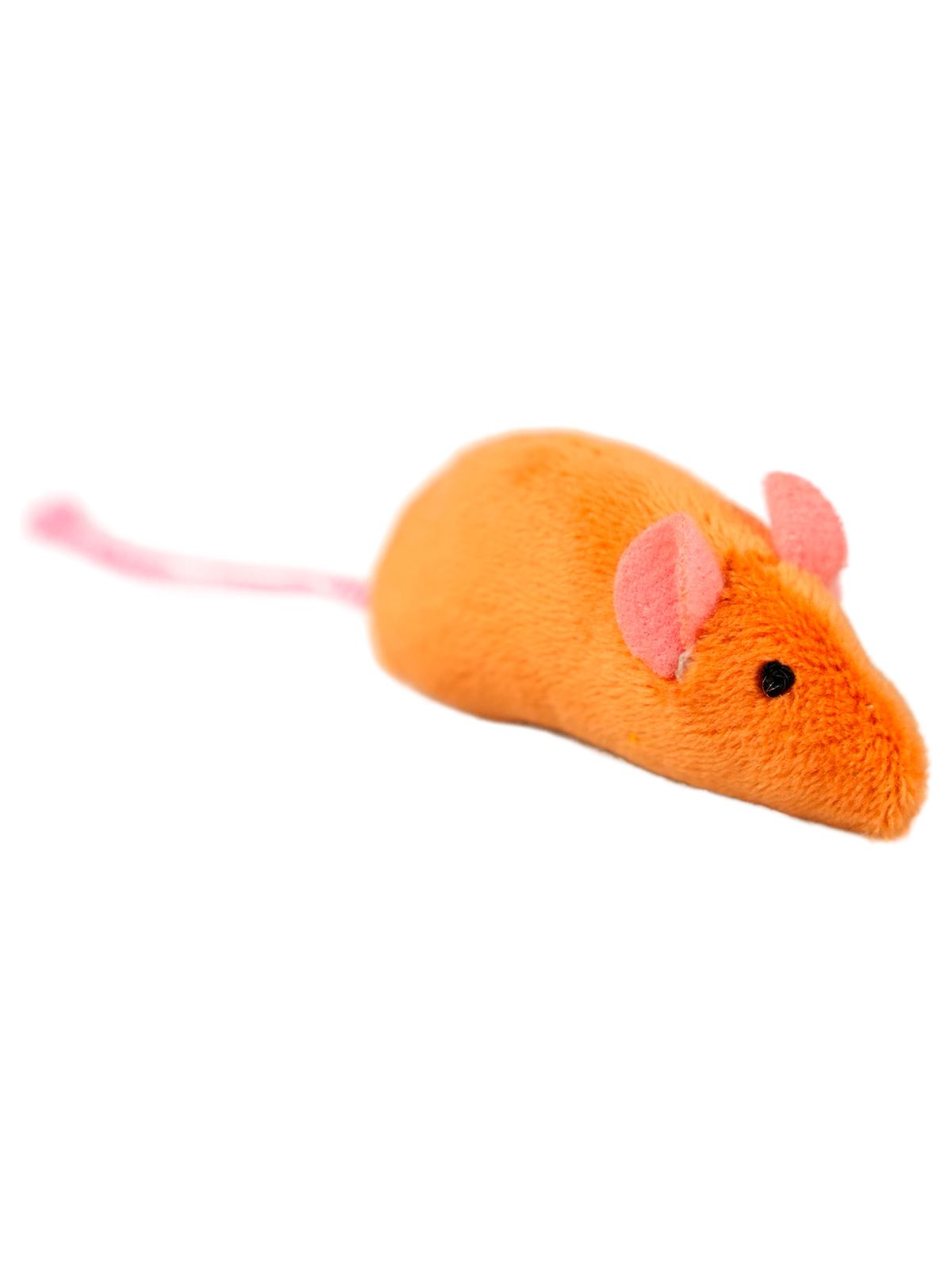 Mr.Kranch Игрушка для кошек Кукурузка и Мышка плюшевая с кошачьей мятой и перышками 19 см желтая (35002)