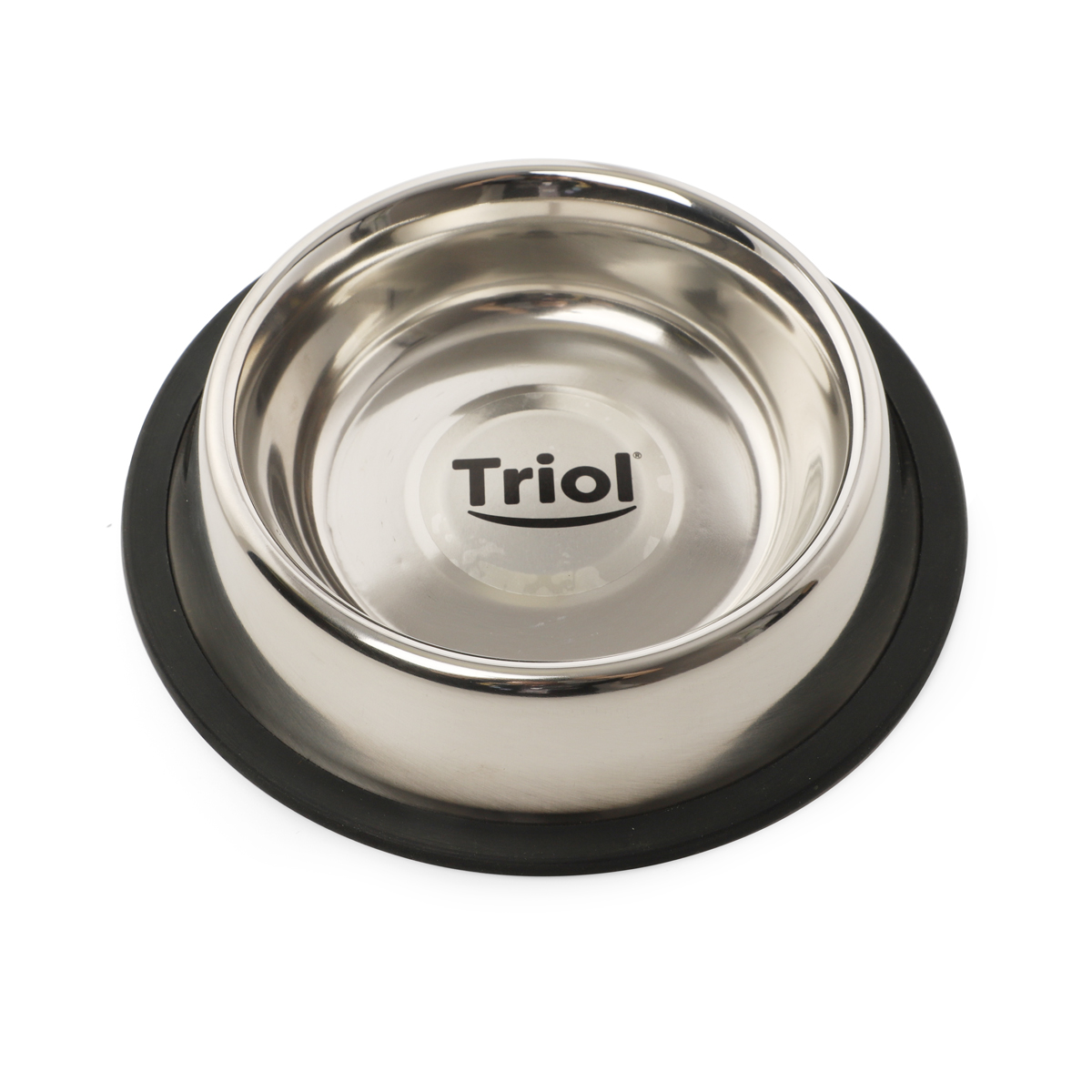 Triol Миска для животных  металлическая на резине, 2,6 л