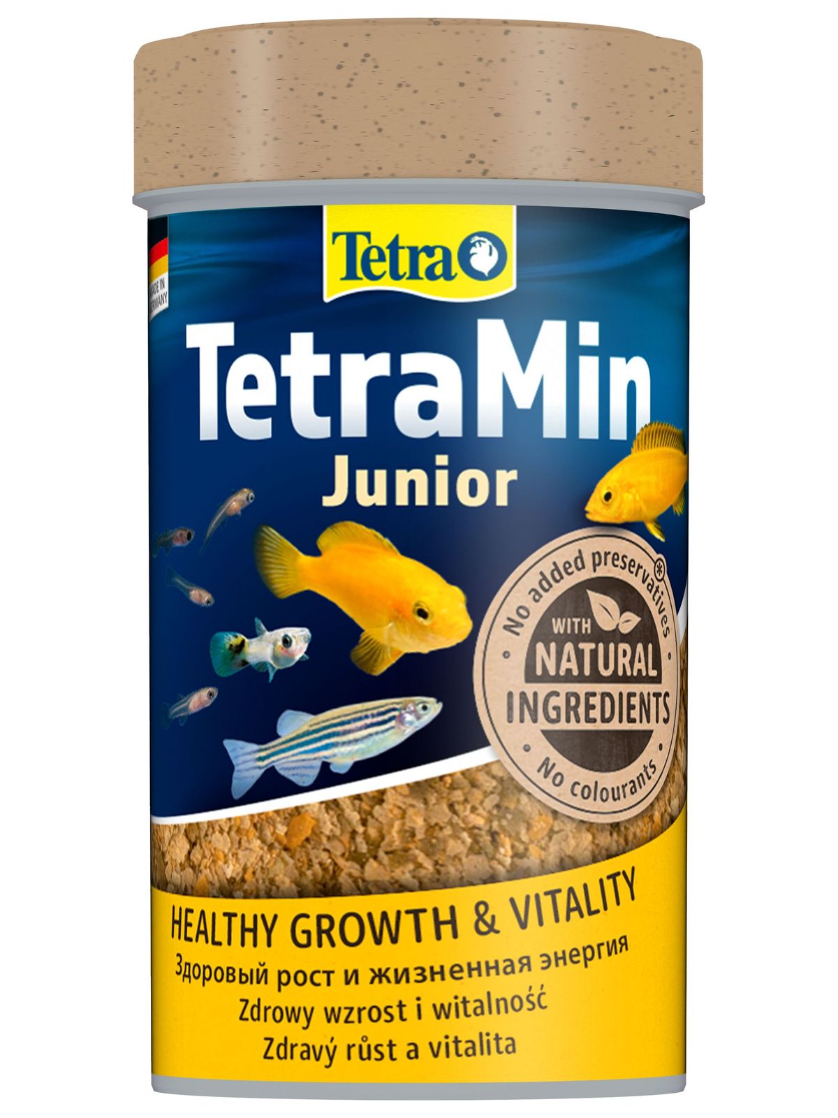 TetraMin Junior корм в хлопьях для молоди рыб 100 мл