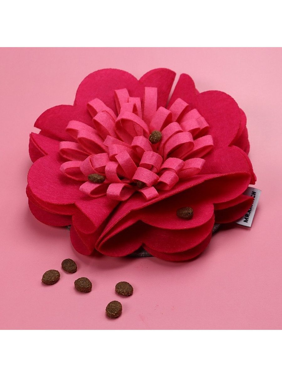 Mr.Kranch Нюхательная игрушка цветок, розовый, 20см