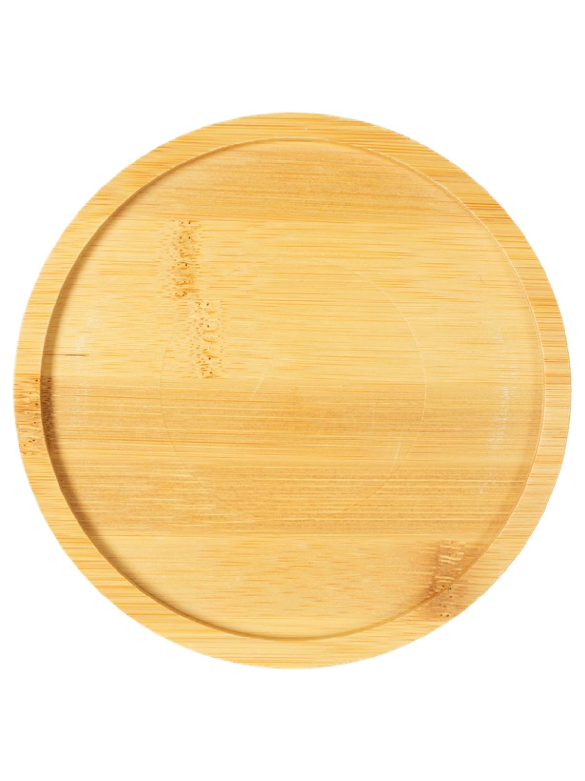 Миска Mr.Kranch Bamboo Пончик керамическая розовая на бамбуковой подставке 250 мл