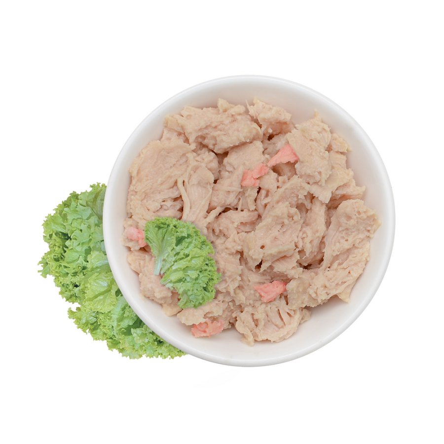 Lucky bits Консервы для кошек,  куриная грудка с креветками, 100 г