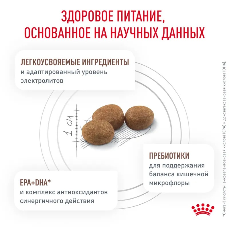ROYAL CANIN Gastrointestinal Low Fat small корм для мелких пород 1 кг 4627166869744