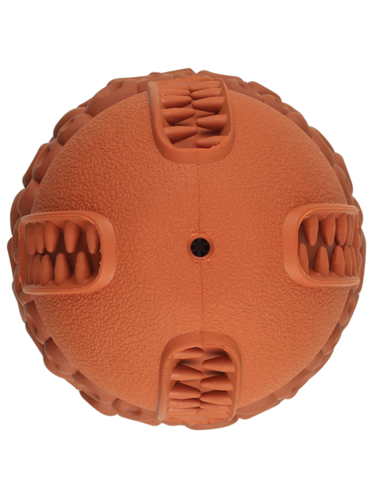 Игрушка Mr.Kranch для собак Орех с пищалкой 8,5*10 см коричневая с ароматом сливок