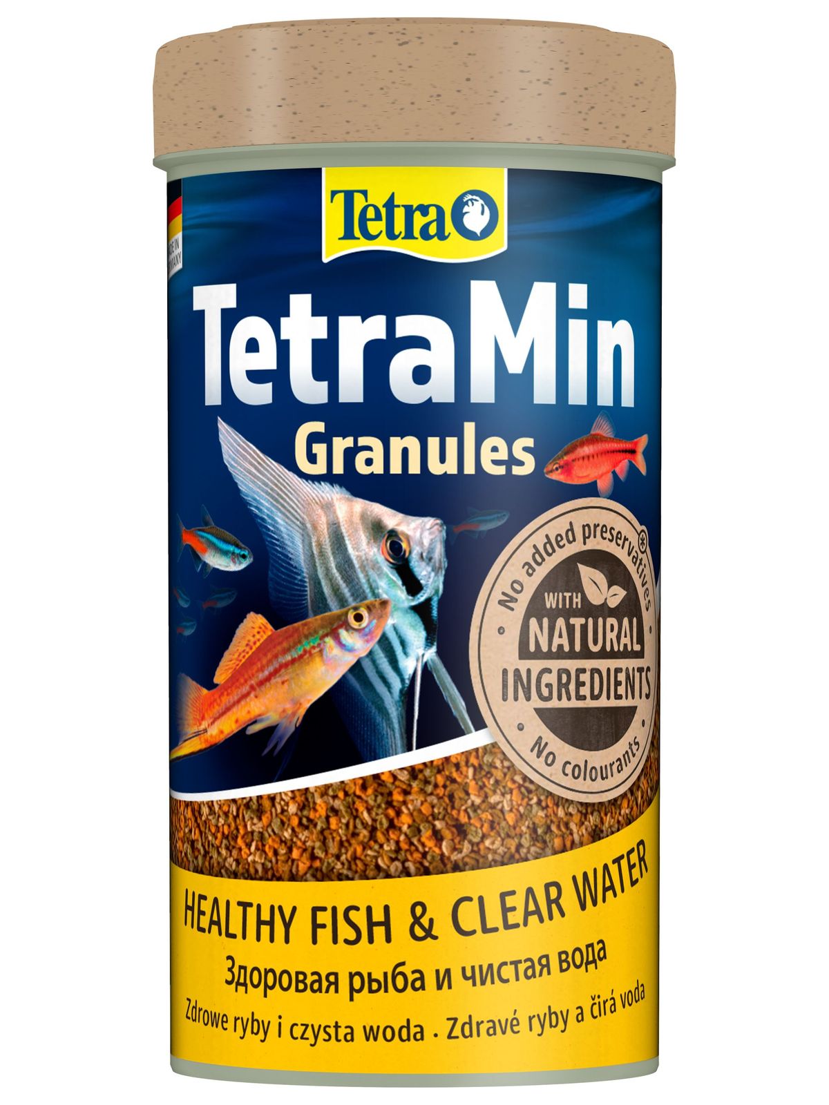 TetraMin Granules корм для всех видов рыб в гранулах 250 мл