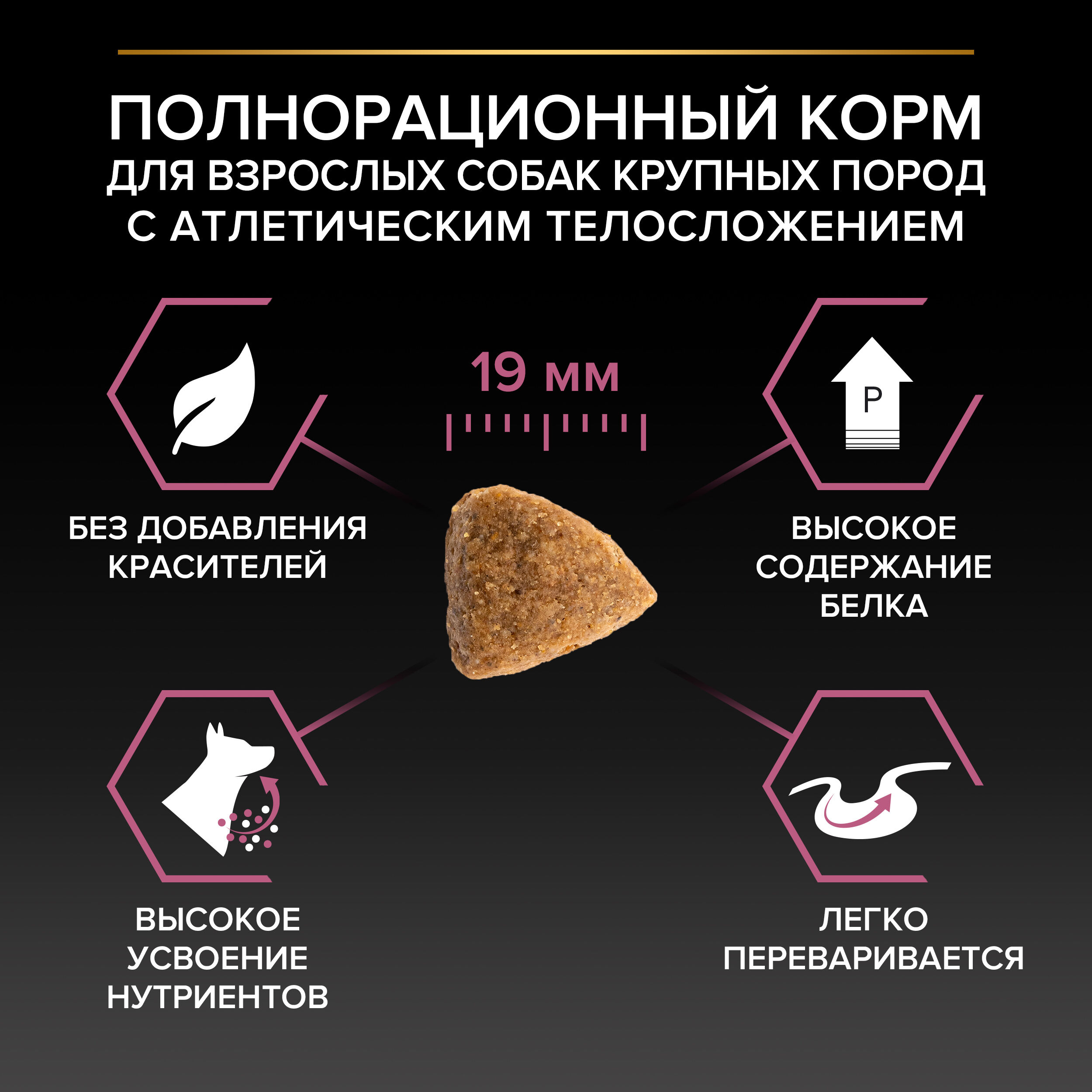 Сухой корм PRO PLAN SENSITIVE SKIN для взрослых собак крупных пород с атлетическим телосложением с чувствительной кожей с лососем, 14 кг  7613035417045