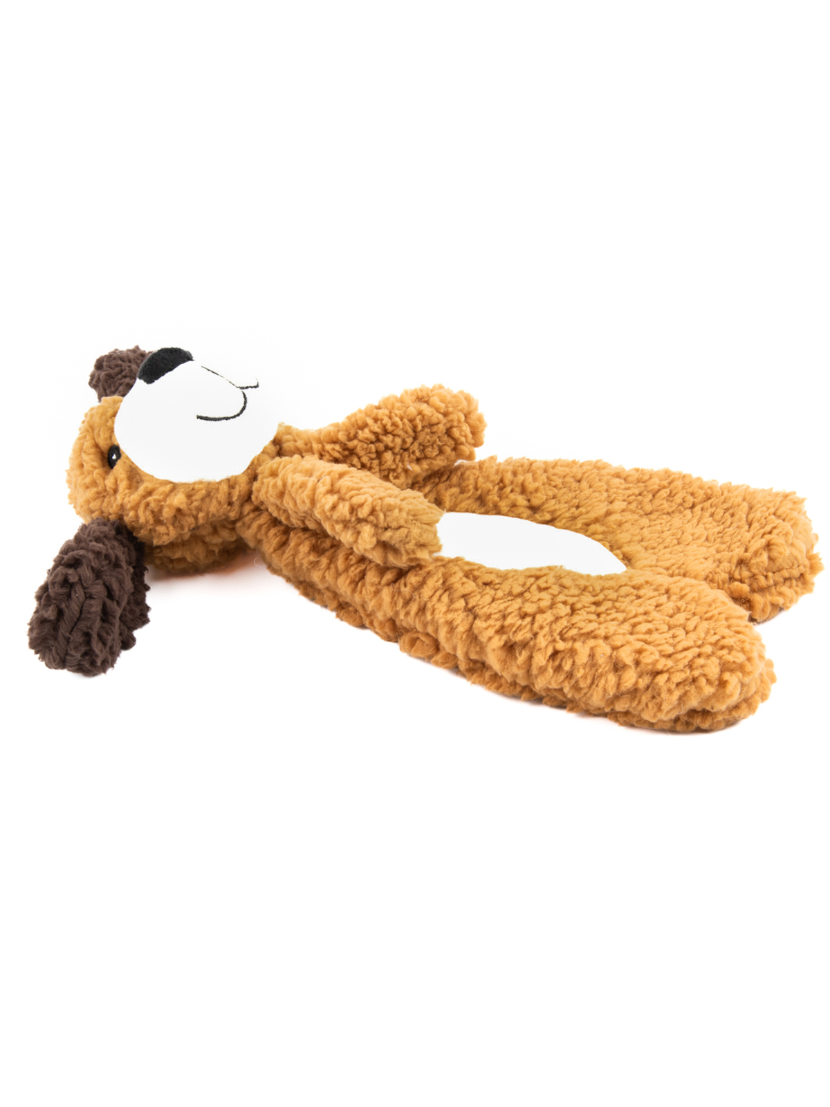 Aromadog Игрушка AROMADOG Rescue для собак Собачка без наполнителя 30 см с пищалкой, рыжая