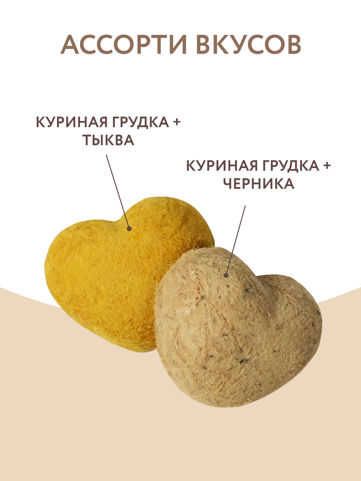 Лакомство Мнямс На каждый день для собак и щенков с 4 месяцев "Фросты" из курицы. Размер S (48 шт).