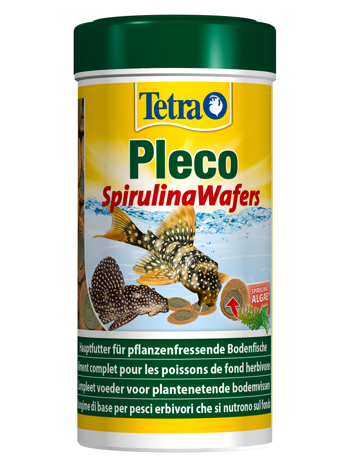 TetraPleco Spirulina Wafers корм для сомов чипсы 250 мл