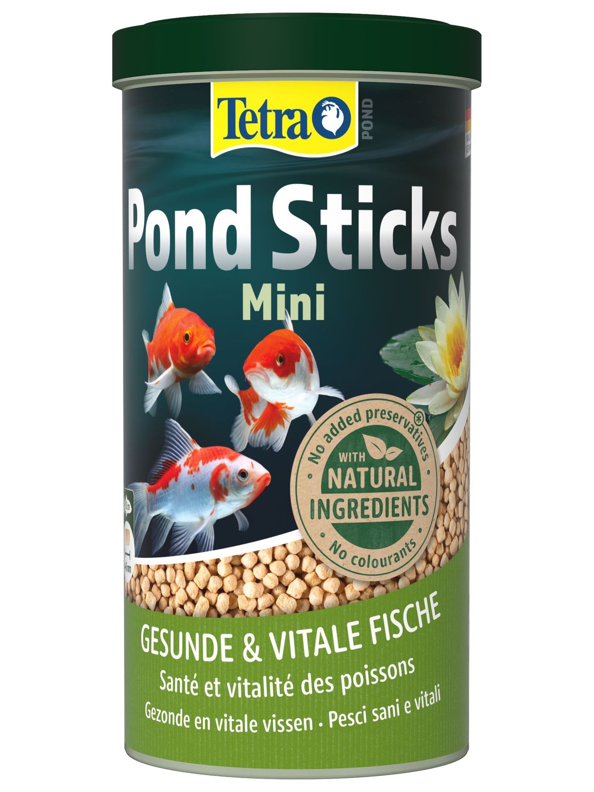Tetra Pond Sticks Mini корм для мелких прудовых рыб мини-палочки 1 л