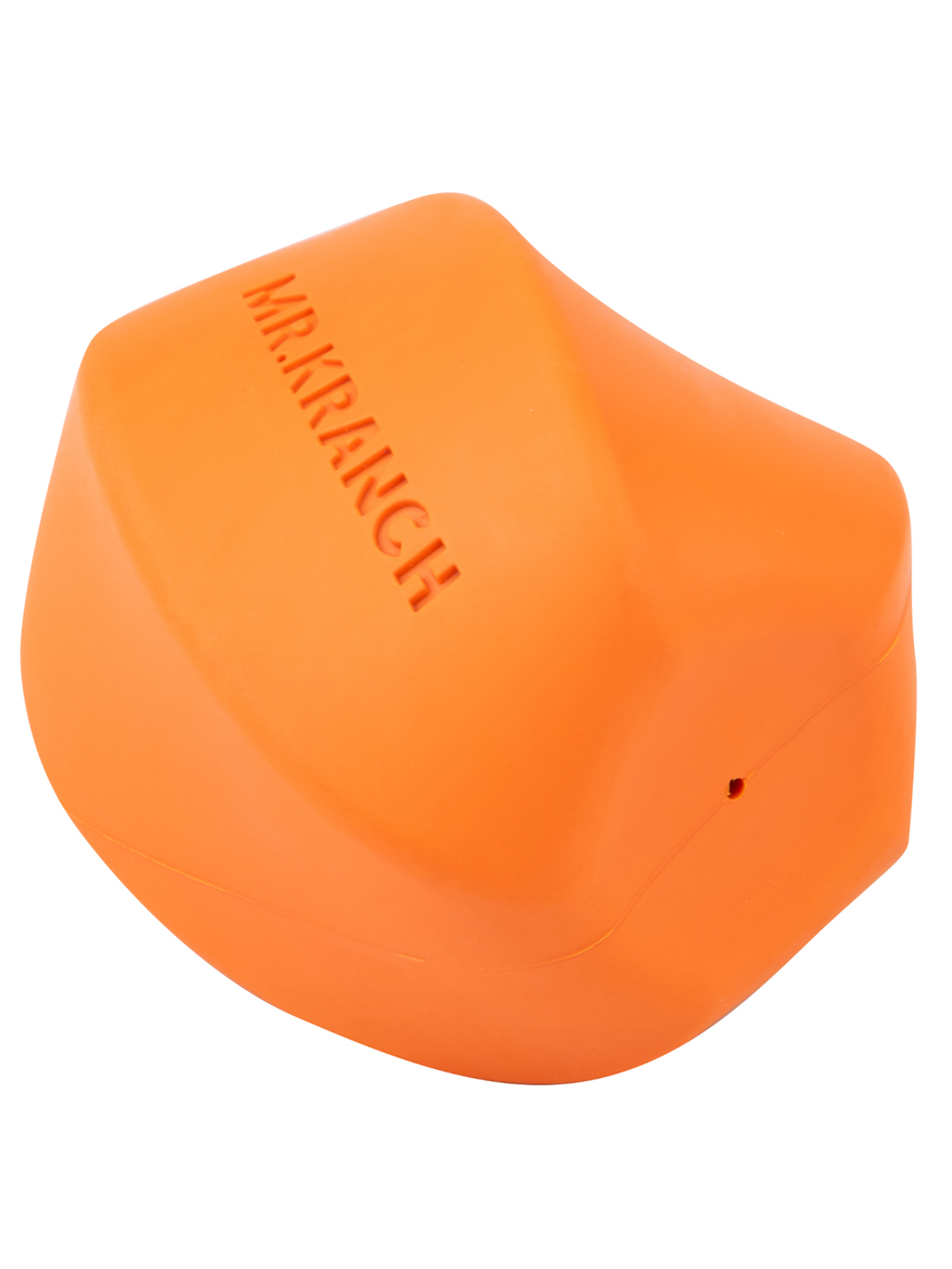 Игрушка Mr.Kranch для собак Твистер 8*8 см оранжевая с ароматом курицы