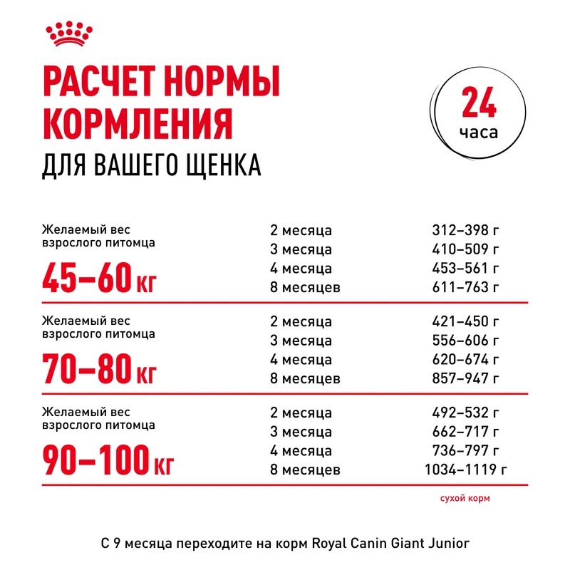 ROYAL CANIN Giant корм сухой для щенков гигантских пород 15 кг 4627109384969