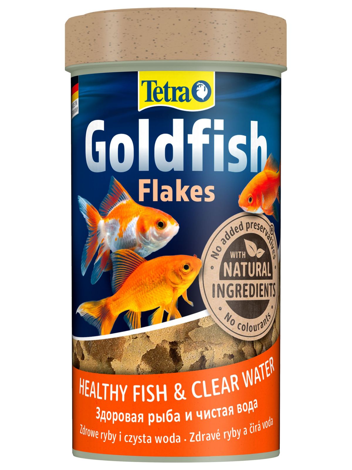 TetraGoldfish корм в хлопьях для всех видов золотых рыбок 250 мл