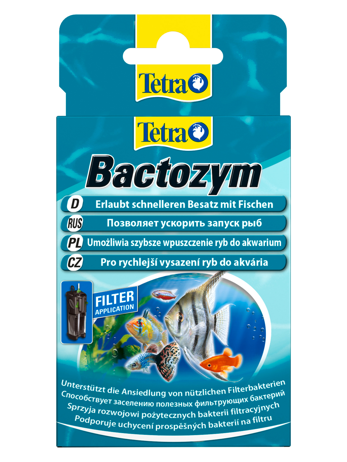Tetra Bactozym средство для биологического запуска аквариума 10 таблеток