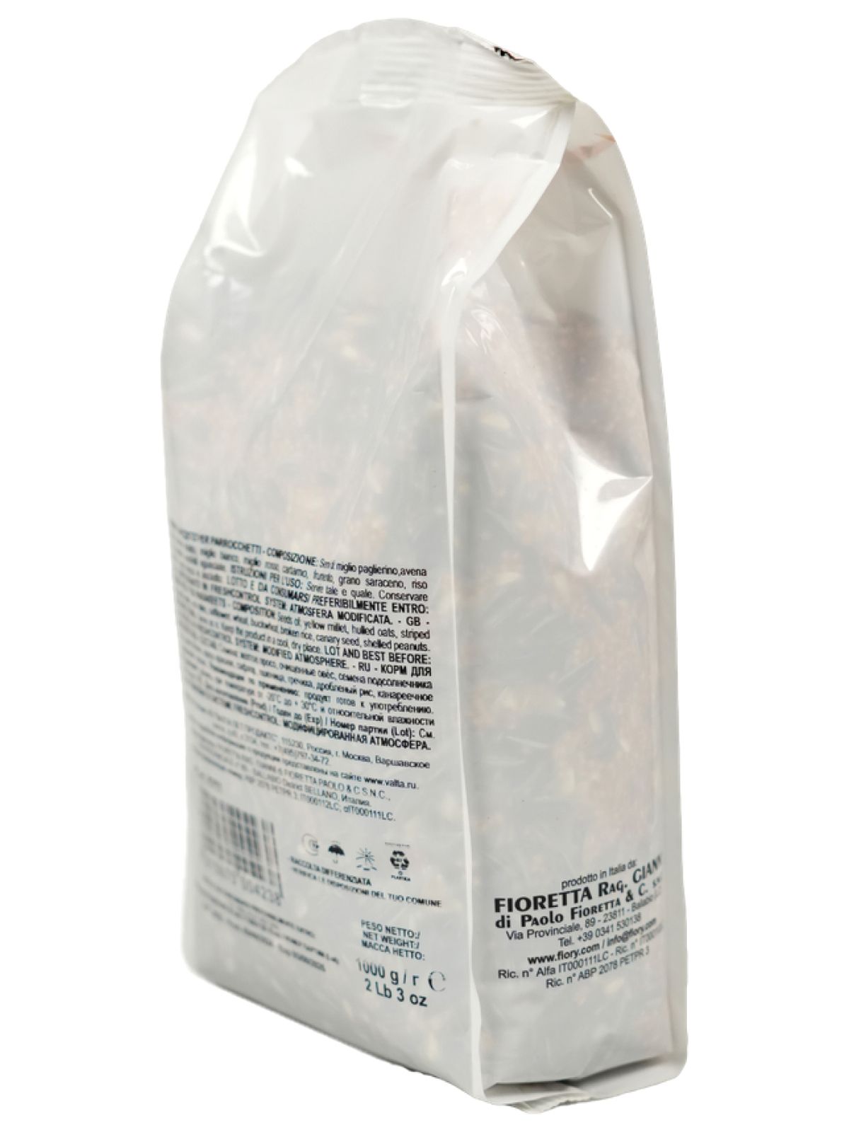 Корм Fiory Pet Paradise для средних попугаев 1 кг