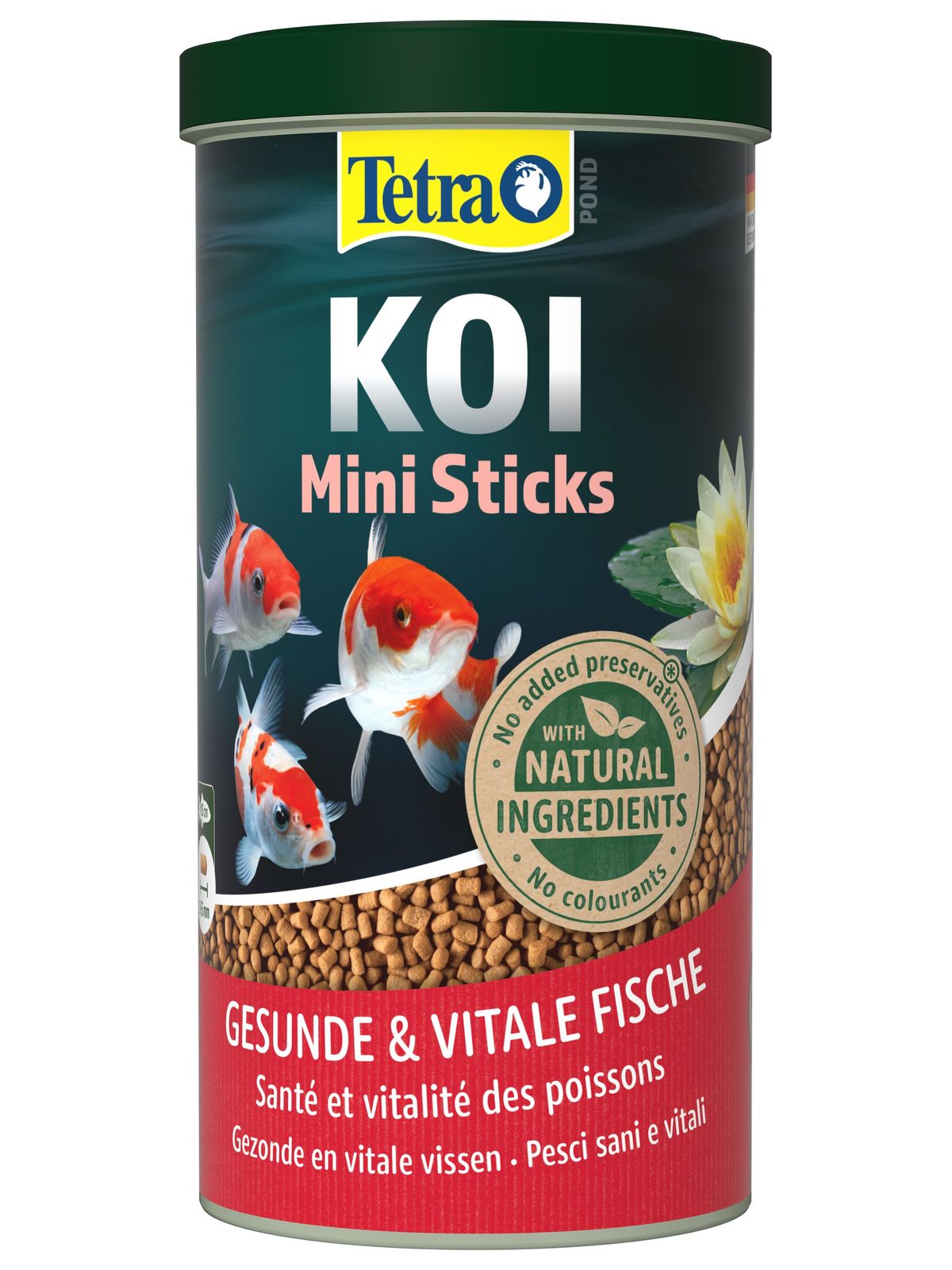 Tetra Pond Koi Mini Sticks корм для молодых кои в палочках 1 л