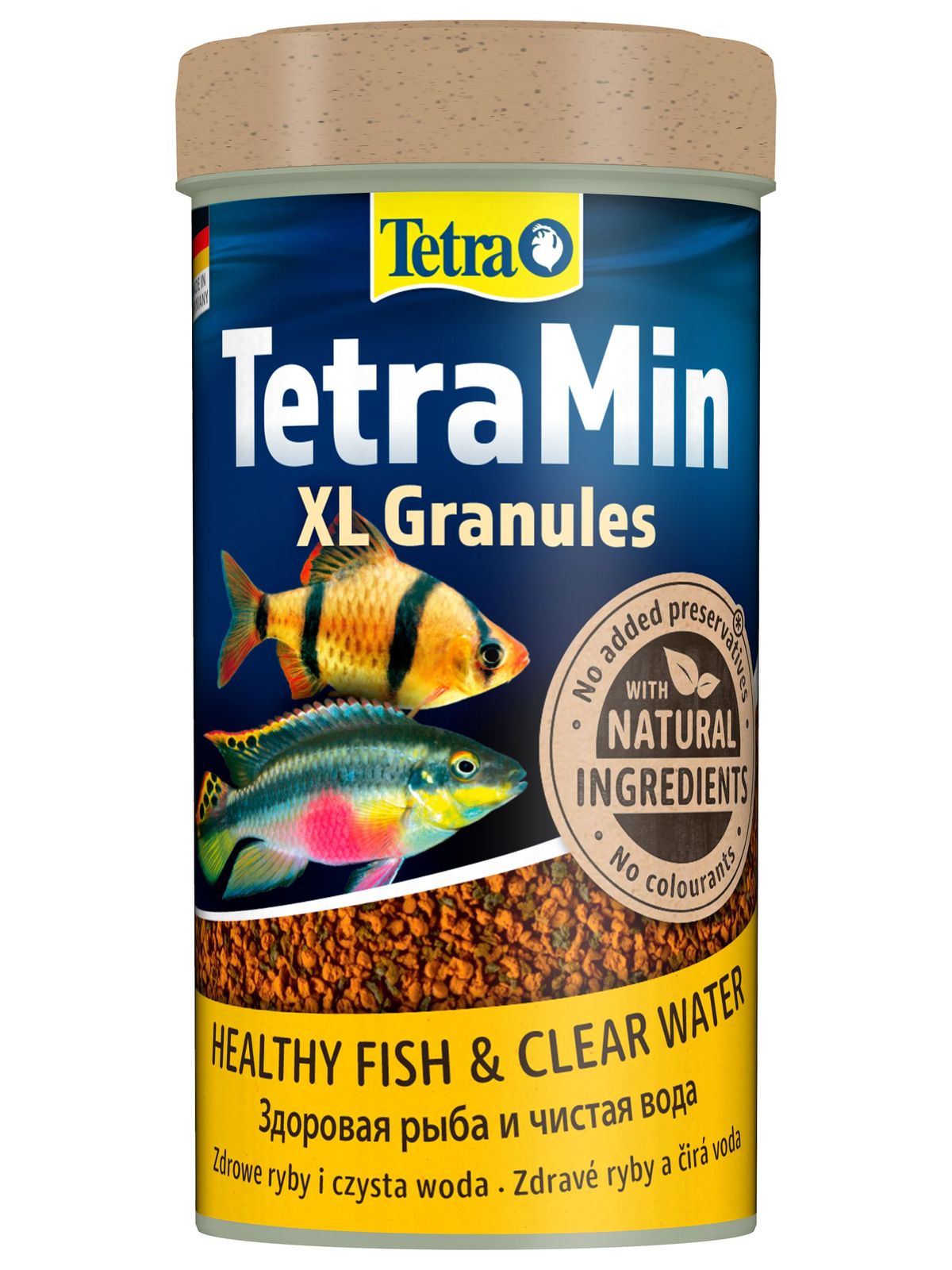 TetraMin XL Granules корм для всех видов рыб крупные гранулы 250 мл