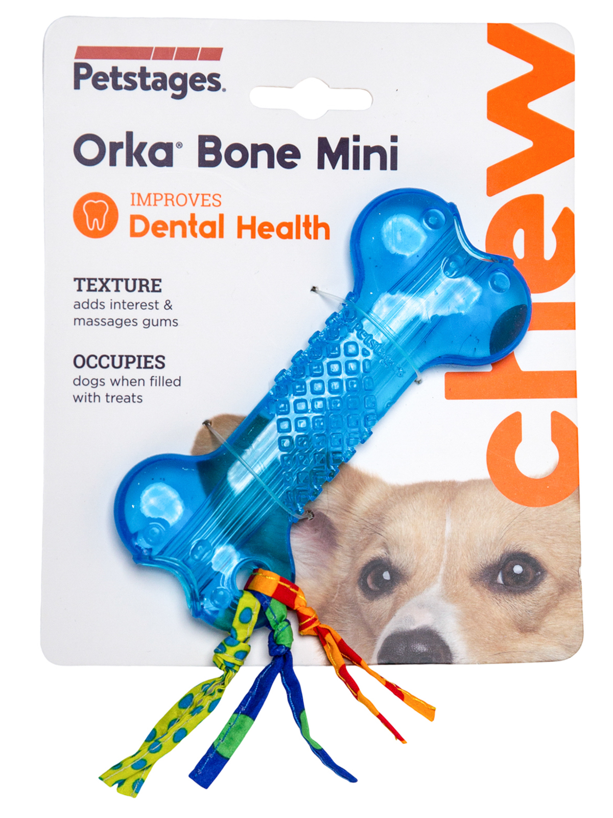 Petstages игрушка для собак Mini "ОРКА косточка" 10 см (34006)