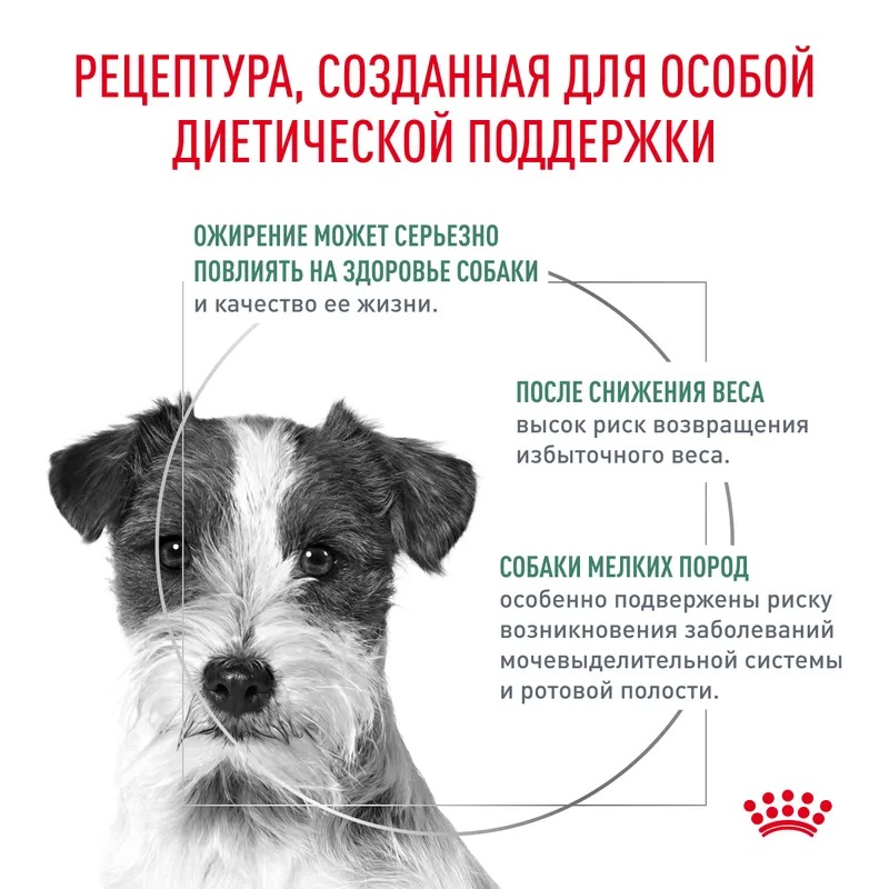 Royal Canin Satiety Weight Management Small Dogs Сухой корм для собак 1,5 кг