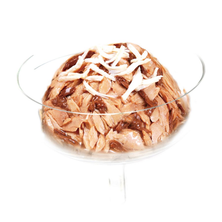 INABA CIAO Kin no dashi Влажный корм для кошек, тунец Магуро и тунец Кацуо с куриным филе,  60 г