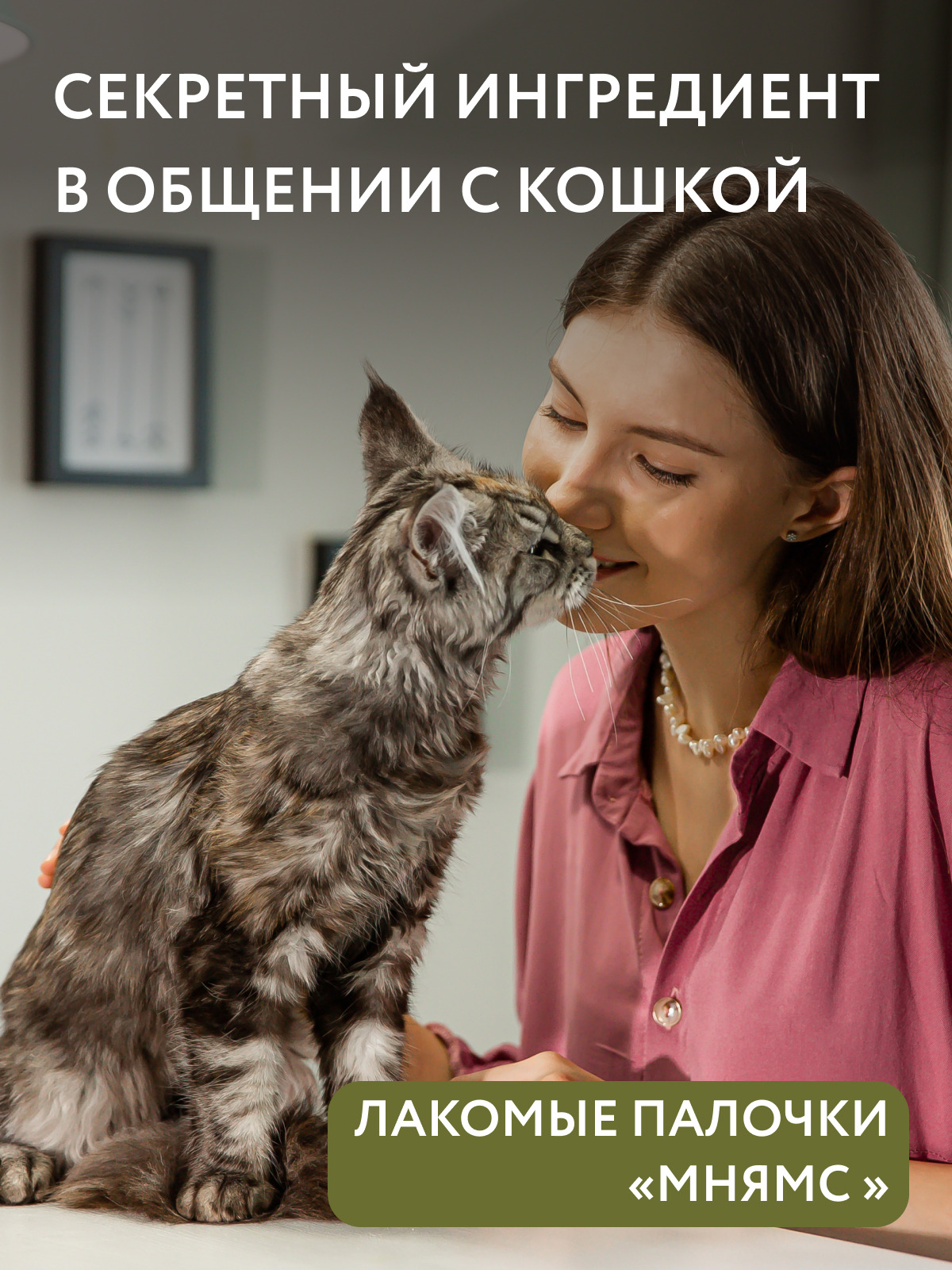 Мнямс Лакомые палочки для кошек с цыпленком и уткой 3х5 г 1 шт 4620756220055