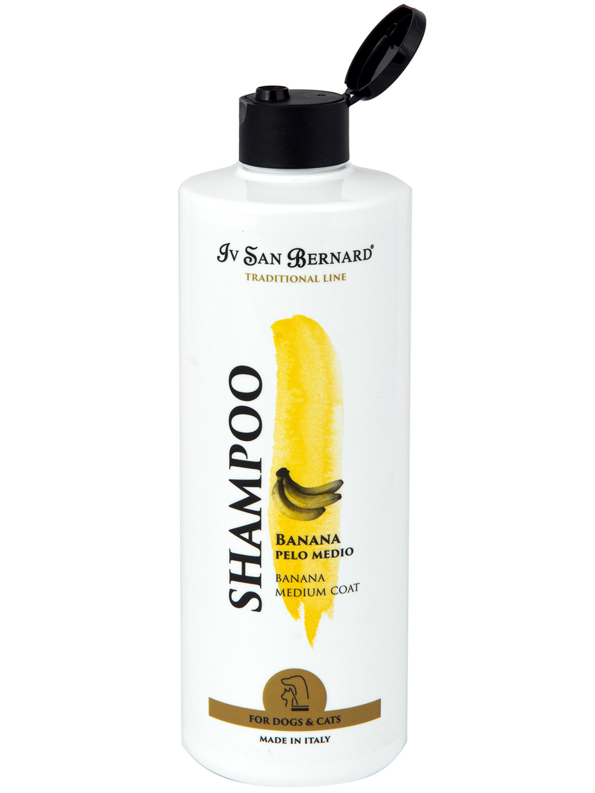 Iv San Bernard ISB  Line Banana Шампунь для шерсти средней длины 500 мл 8022767038166