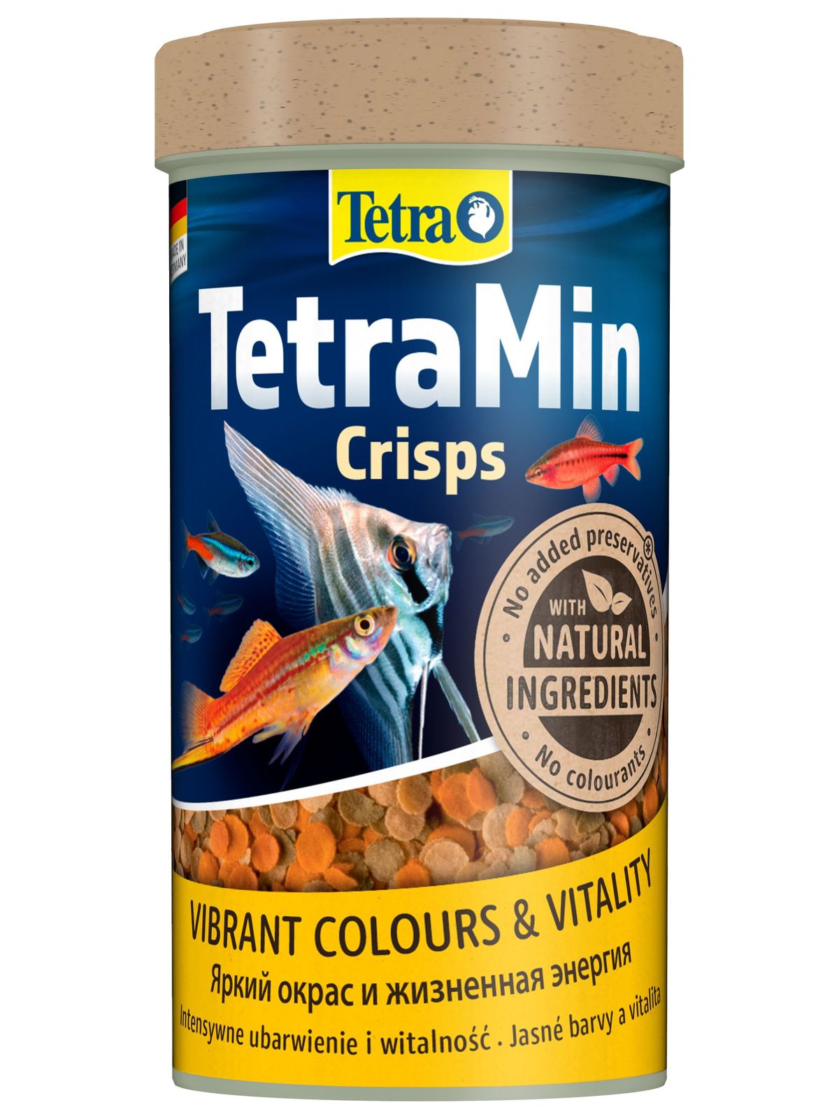 TetraMin Crisps корм-чипсы для всех видов рыб 250 мл