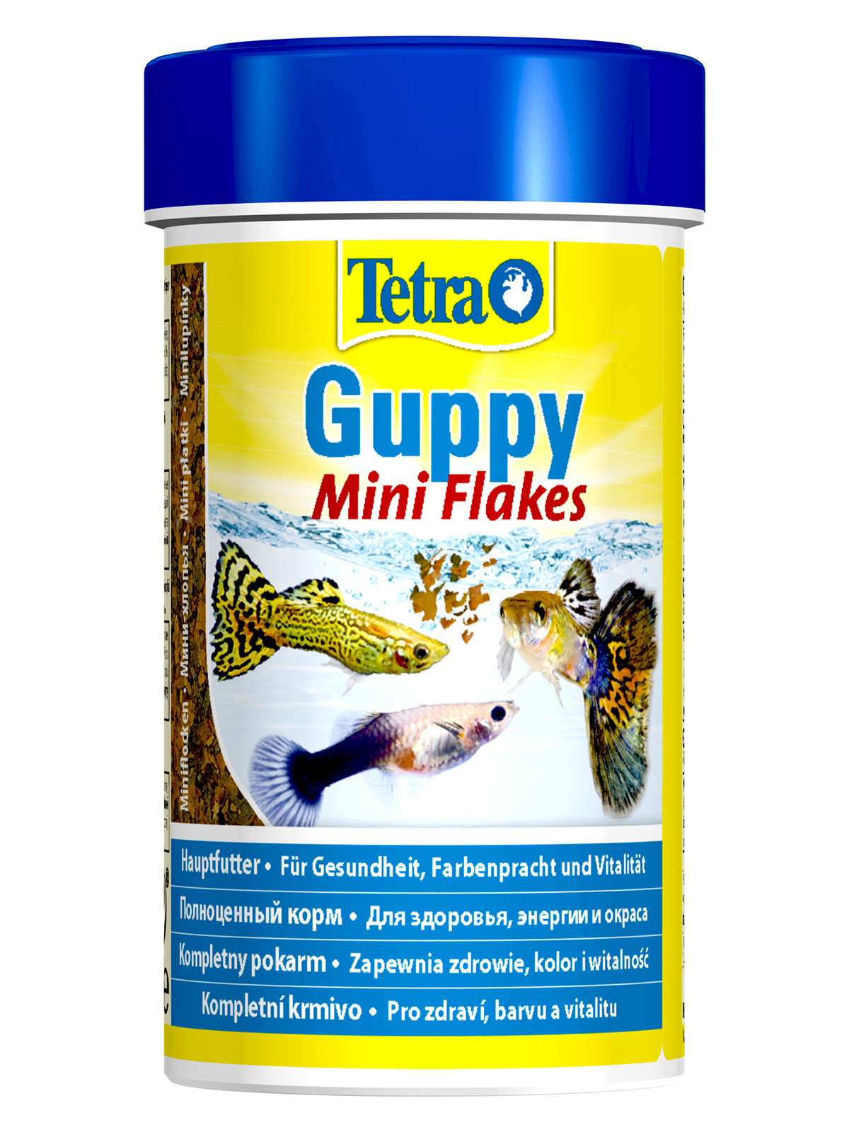 TetraGuppy корм в хлопьях для гуппи 100 мл