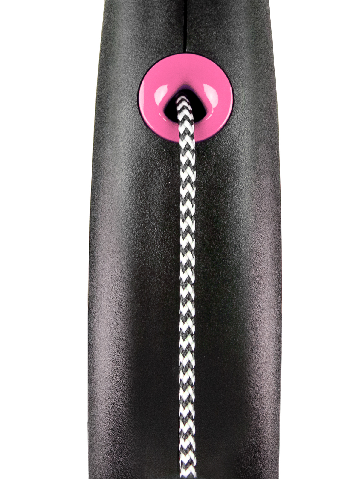 FLEXI BLACK DESIGN XS 3 м до 8 кг рулетка черная розовый дизайн трос