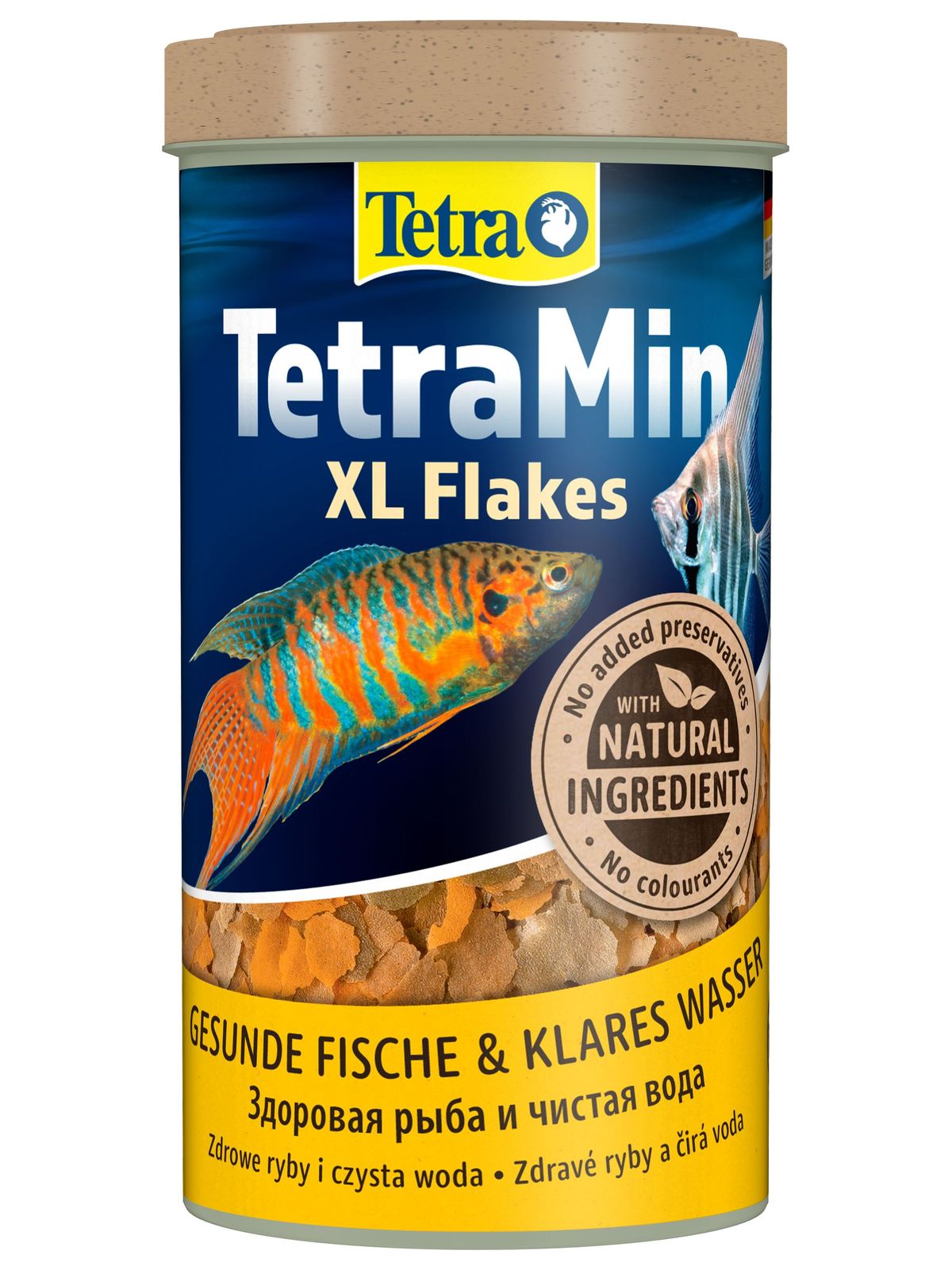 TetraMin XL корм для всех видов рыб крупные хлопья 500 мл